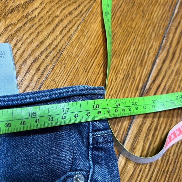 Levi’s 524 Too Superlow jeans.  Size 17 medium but length had been cut. - Picture 12 of 14
